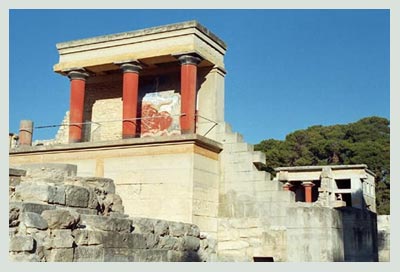 Palace of Knossos / car hire services all over crete