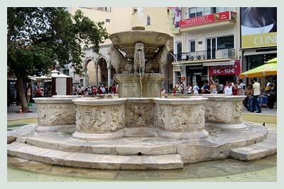 Car Hire Crete, Morosini Fountain