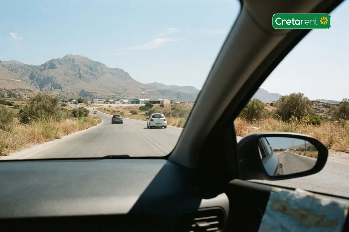 driving from Chania Airport