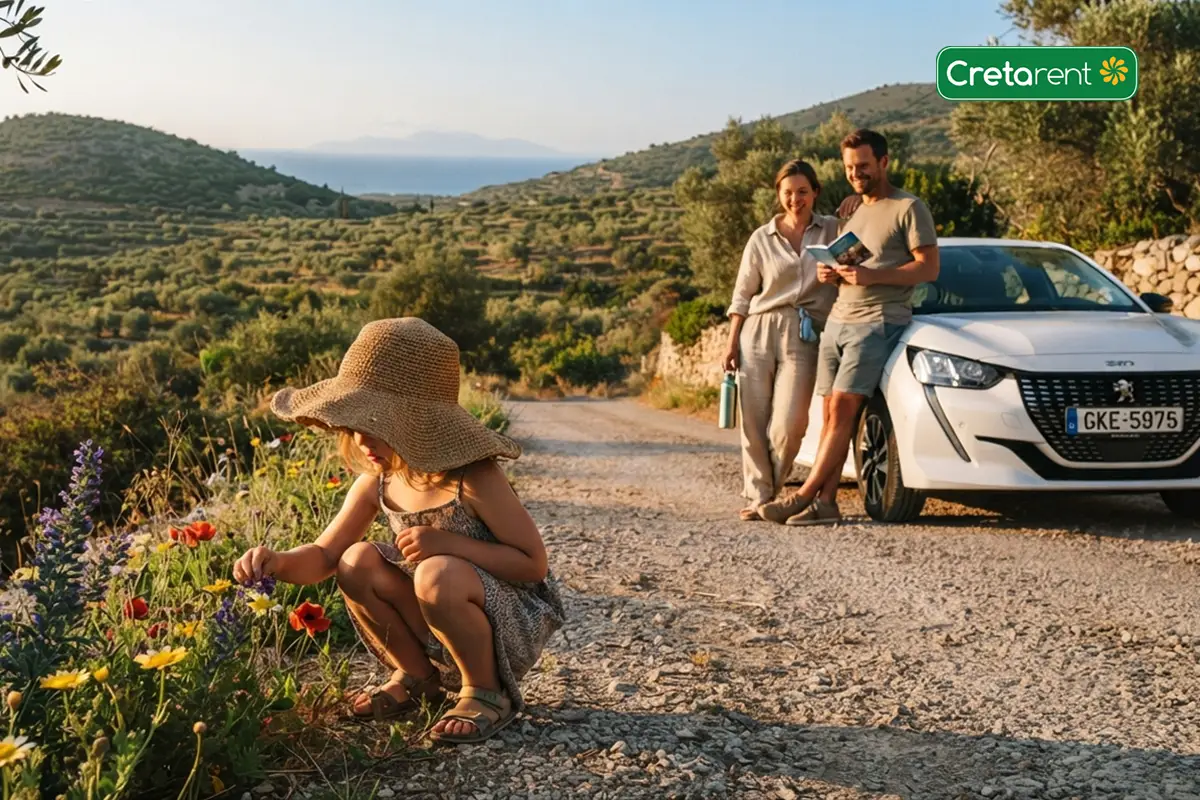 long drive in Crete