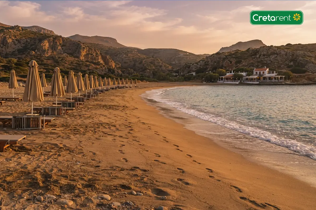 sunset near Heraklion
