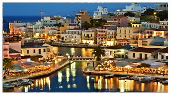 agios Nikolaos at Night